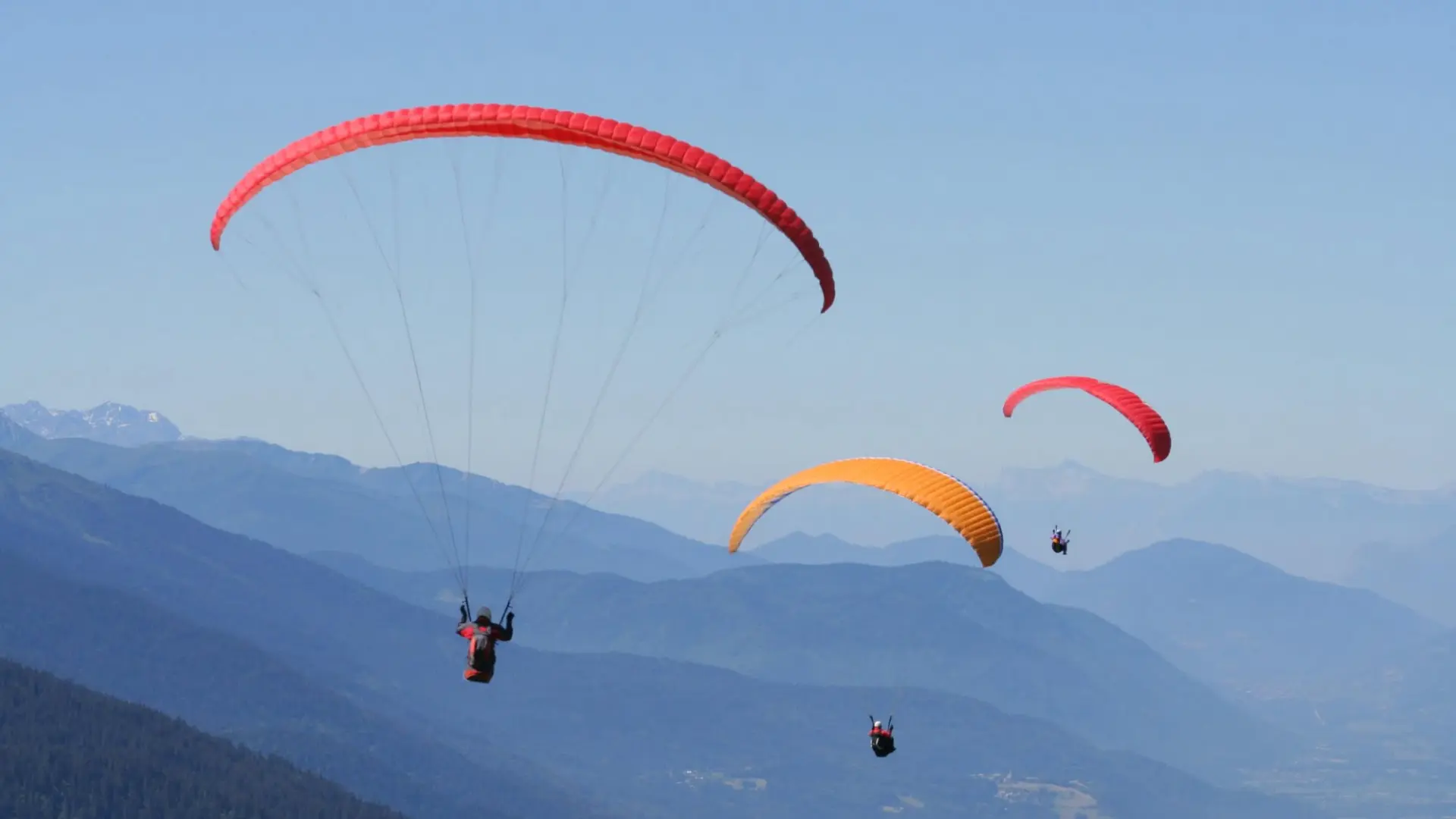paraglding