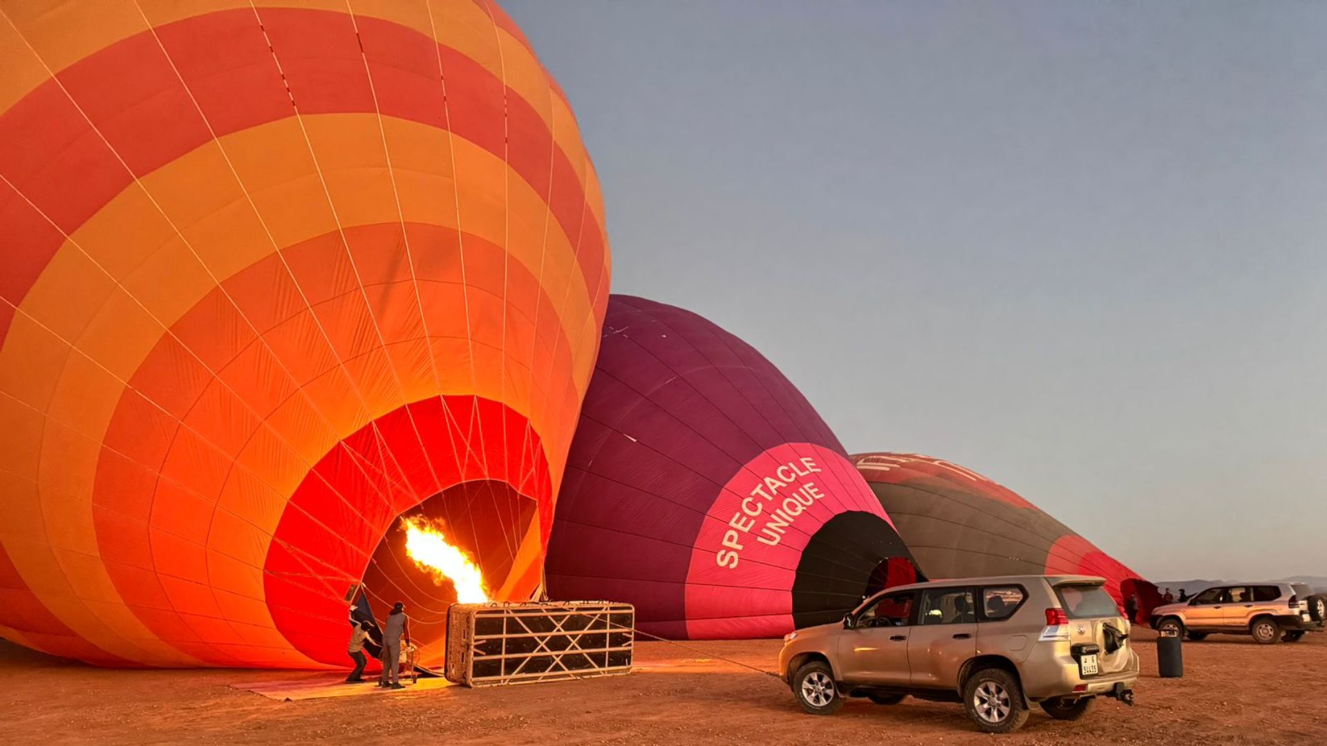 hot air balloon ride