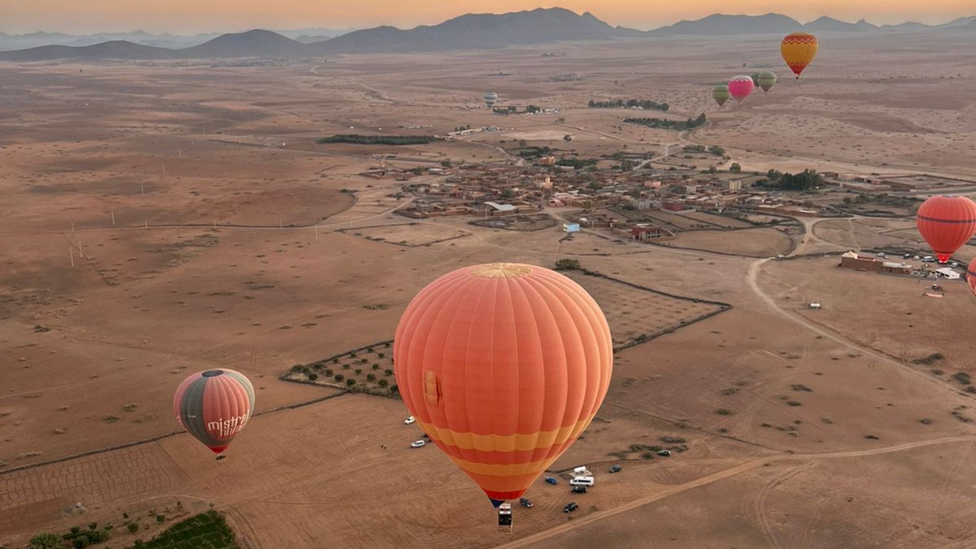 hot air balloon marrakech