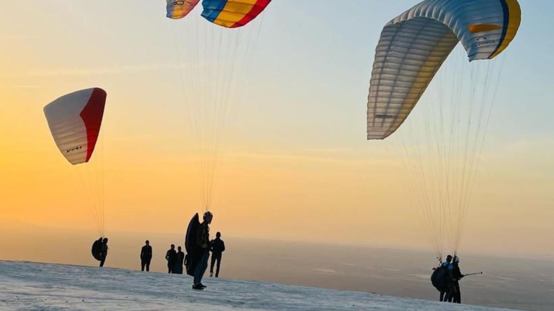 Paragliding + Quad Biking (2 Hours) + Camel Riding (1 Hour) Adventure in Agafay Desert