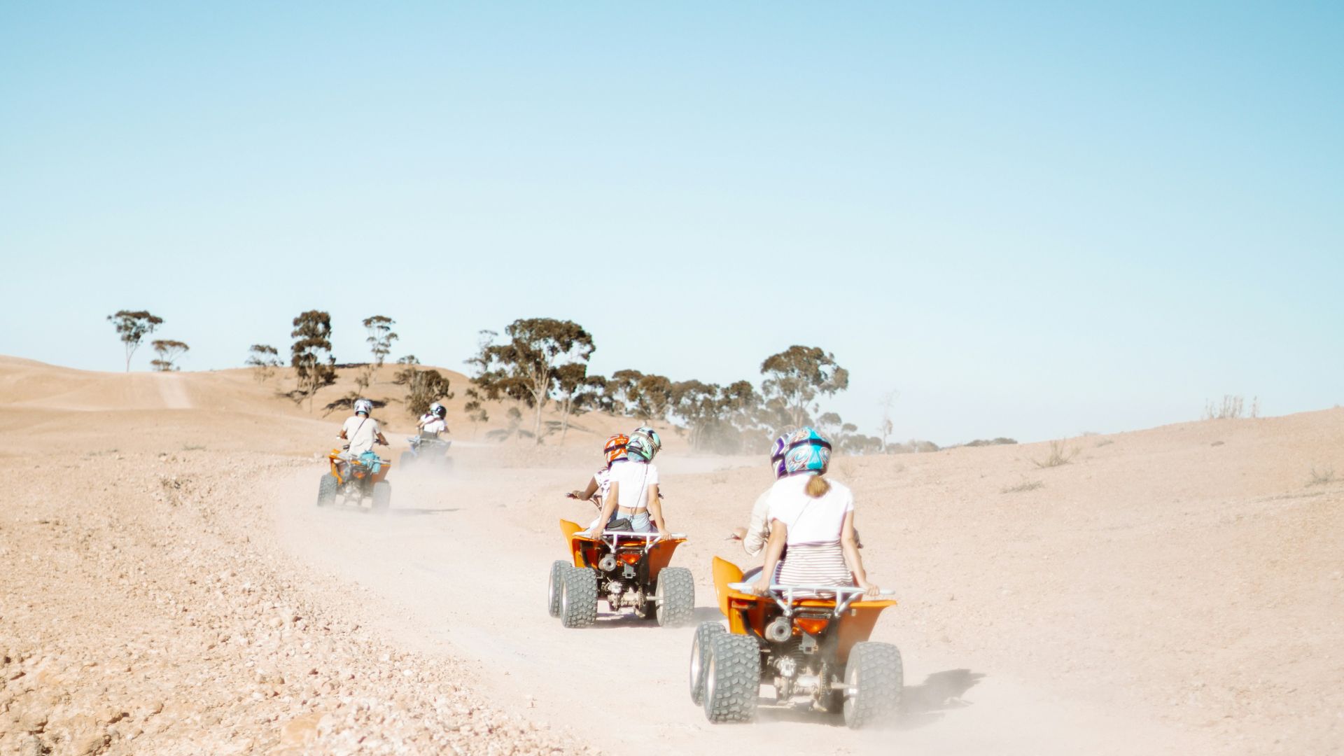 quad biking
