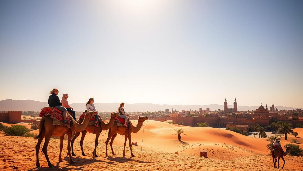 camel tour marrakech