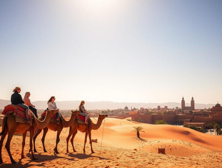 camel tour marrakech