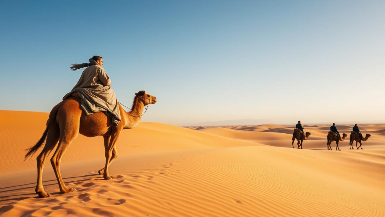 camel trek from marrakech