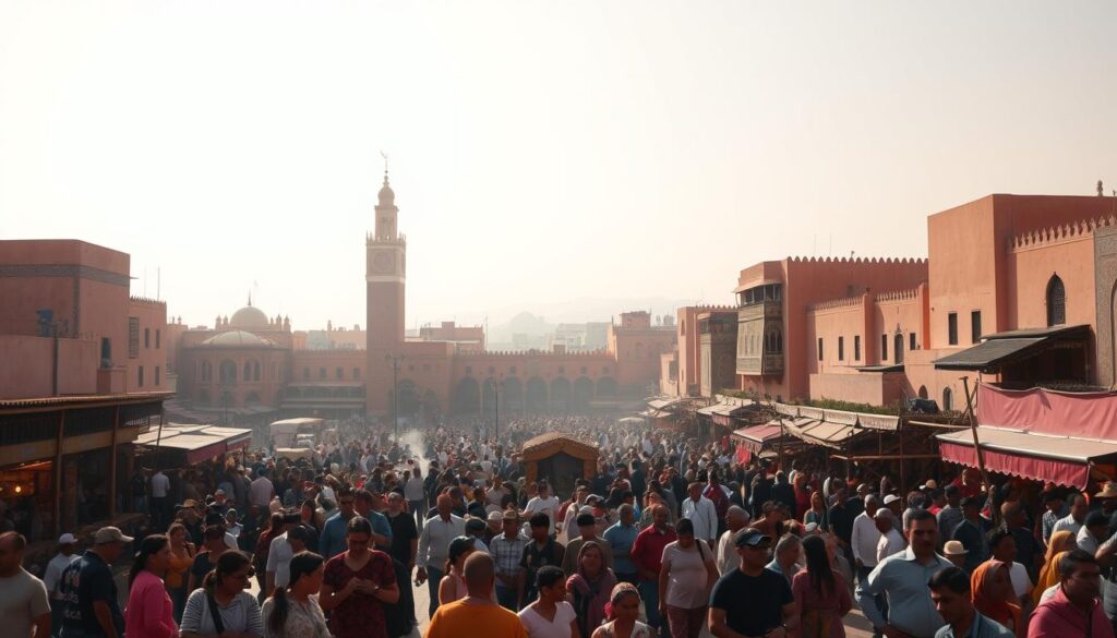 Djemaa el-Fnaa Square Marrakech