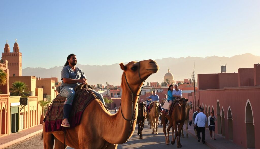 camel rides Marrakech