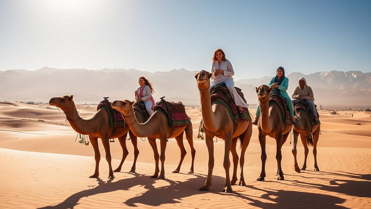 camel tours marrakech morocco