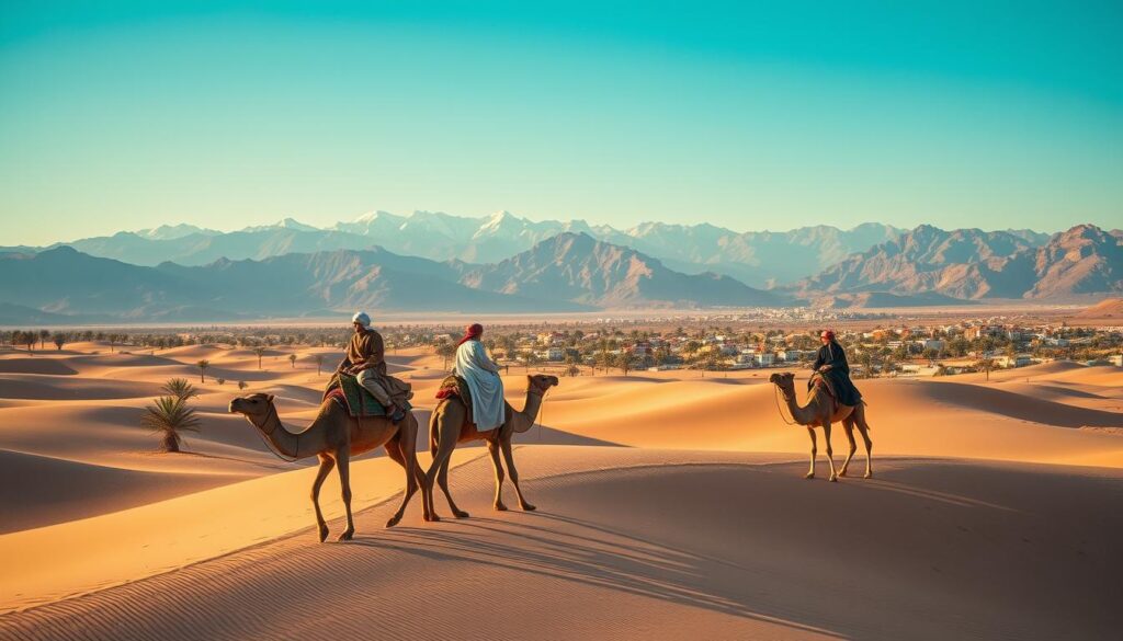 camel trekking tours Marrakech