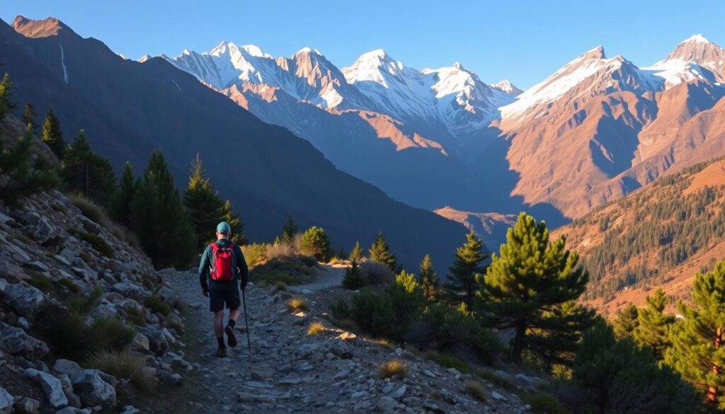 hiking in the atlas mountains