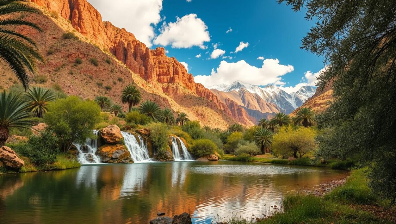 ourika valley waterfalls