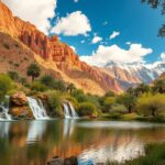 ourika valley waterfalls