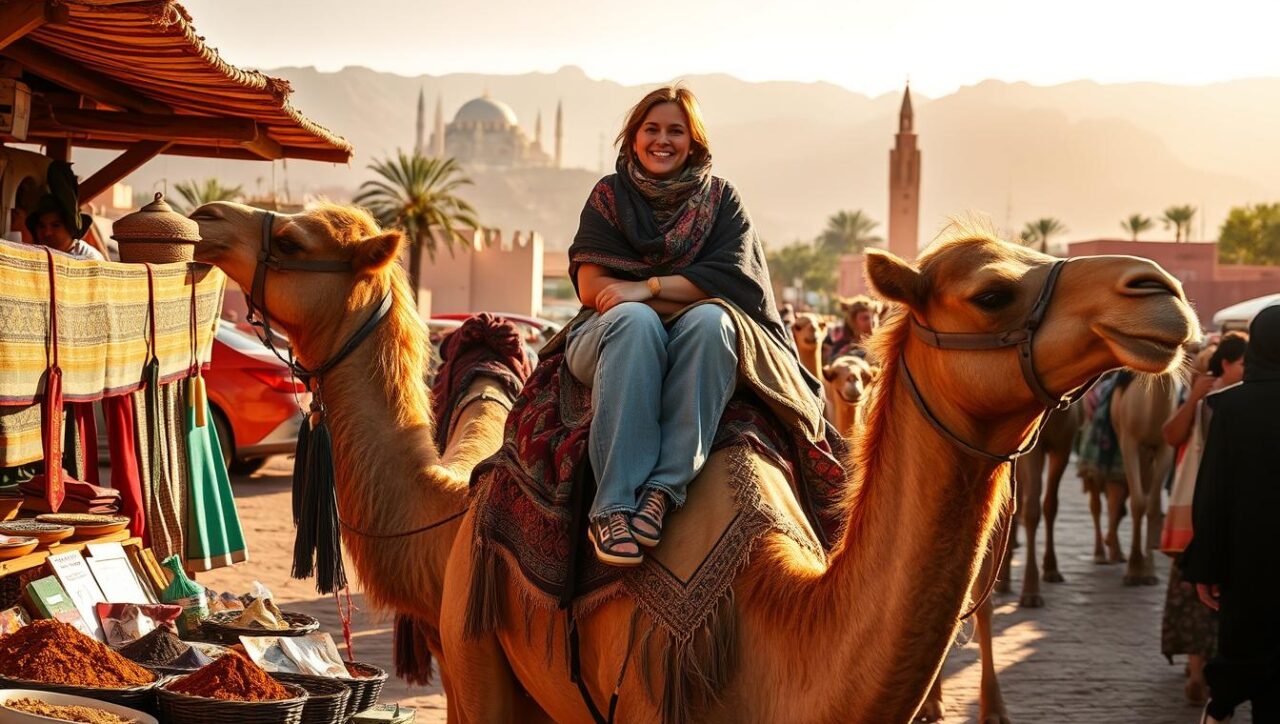 camel ride marrakech