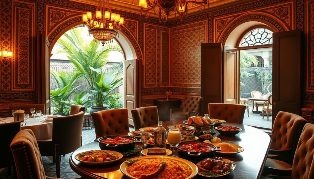 Gourmet Dining in Morocco