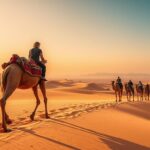 camel ride agafay desert