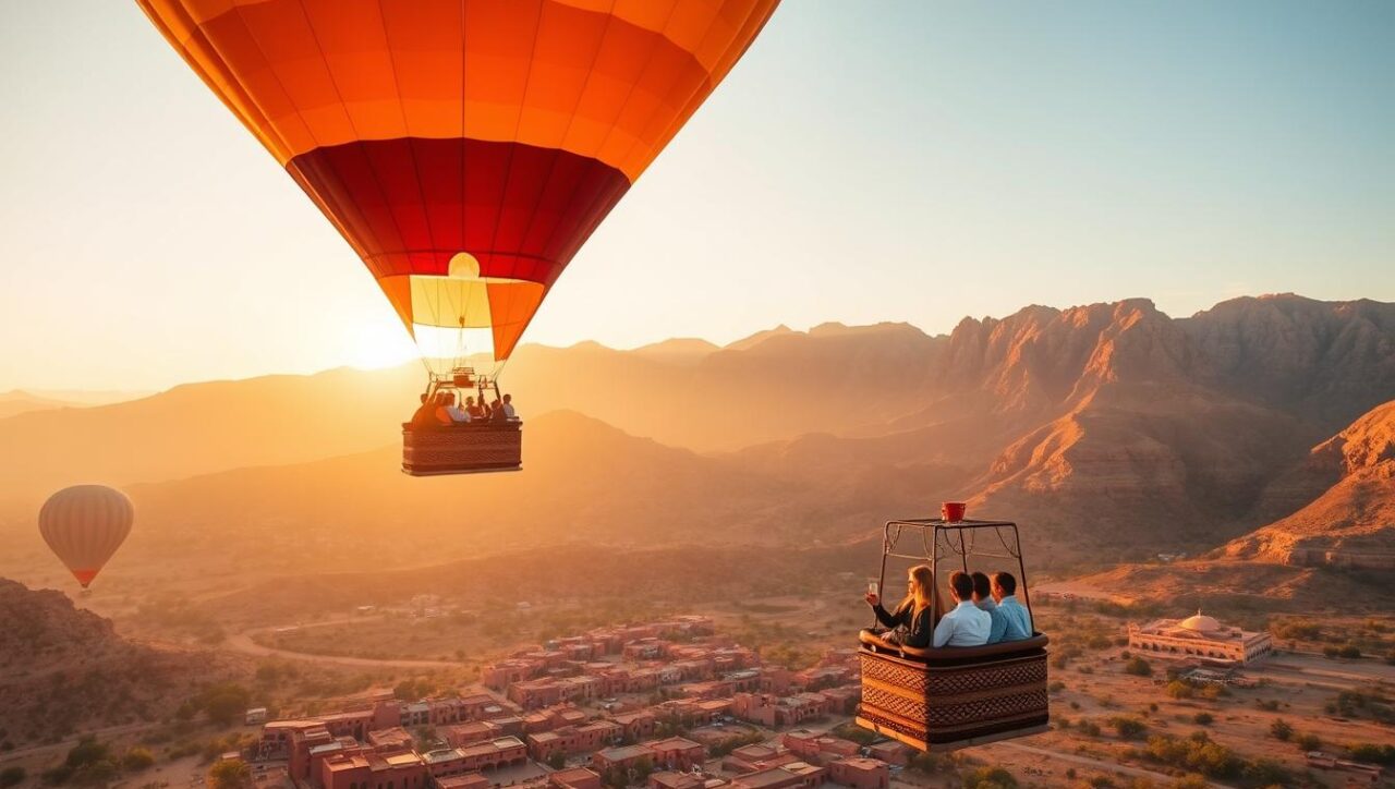 hot air balloon marrakech morocco