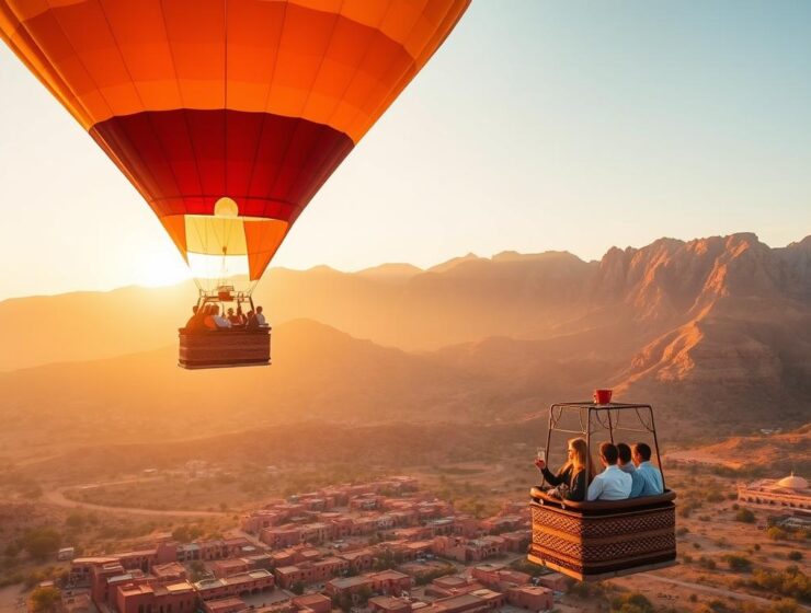 hot air balloon marrakech morocco