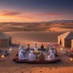 Sahara desert camping Morocco